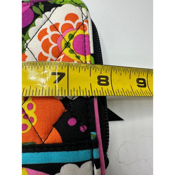 Vera Bradley Va Va Bloom 2012 Women Floral Multicolor Turn Lock Zip-Around Walle - Picture 6 of 7